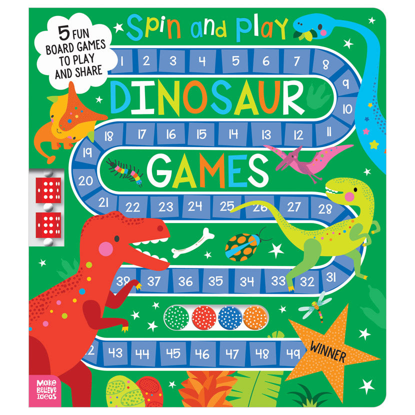 Spin and Play Dinosaur Games