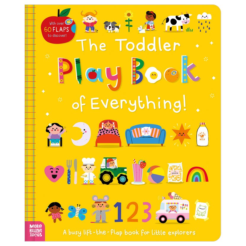 First Spread of The Toddler Play Book of Everything! (9781836422075)