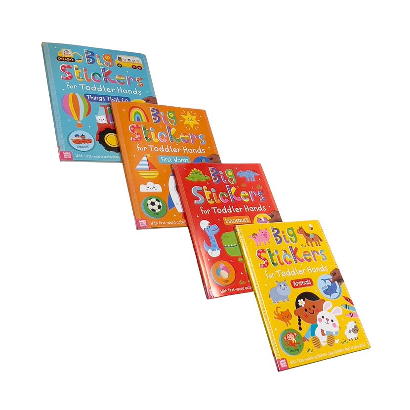 First Spread of Big Stickers for Toddler Hands Pack (9781836422884)