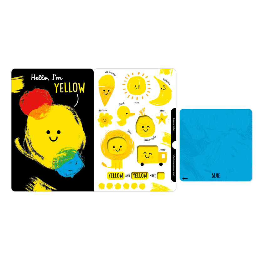 Second spread of Let's Mix Colours (9781836424369)