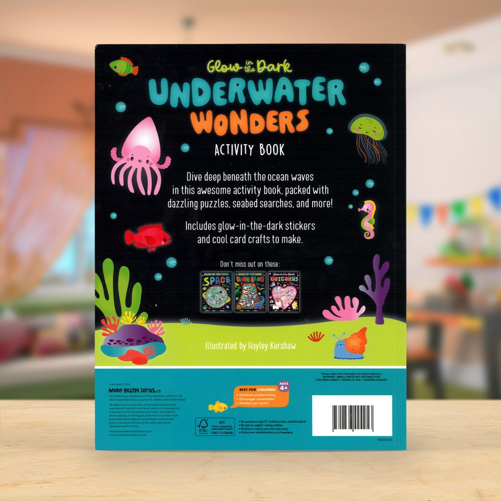 Glow in the Dark Underwater Wonders