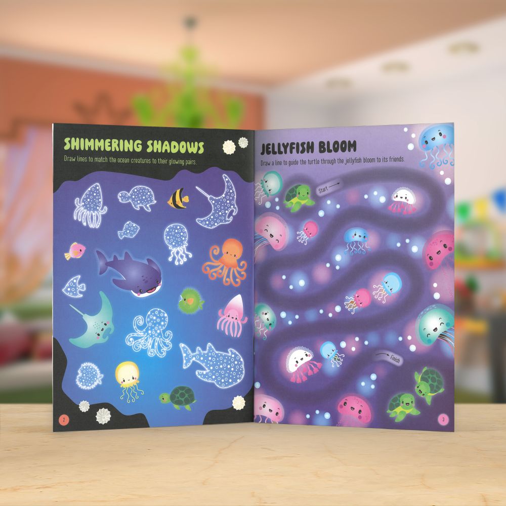 Glow in the Dark Underwater Wonders