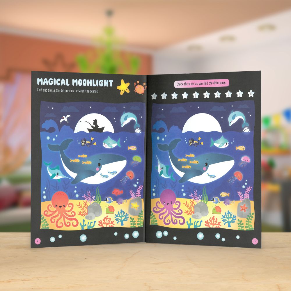 Glow in the Dark Underwater Wonders