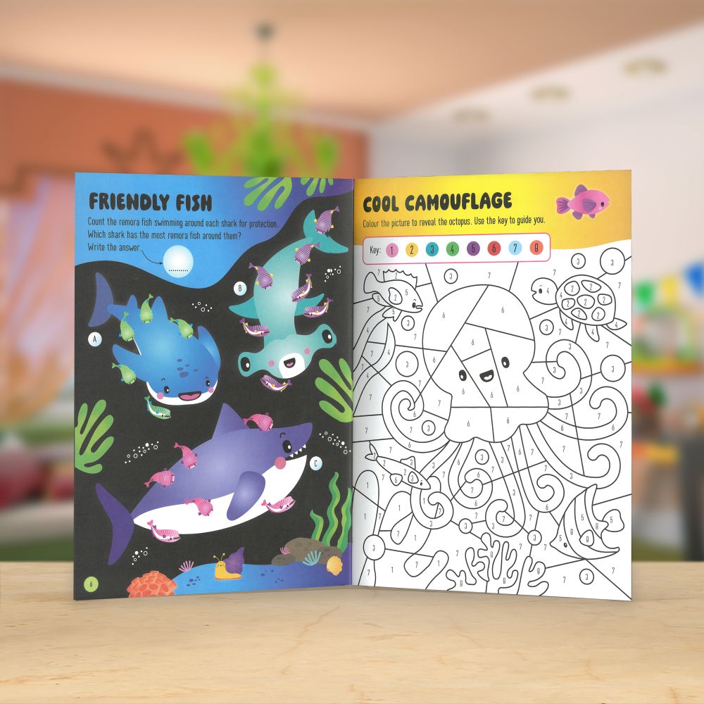 Glow in the Dark Underwater Wonders