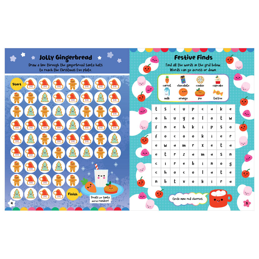 Squishy Friends: Christmas Cuties Activity Book