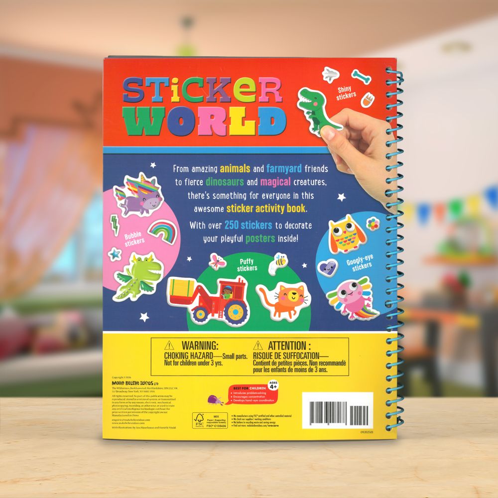 Sticker World Activity Book