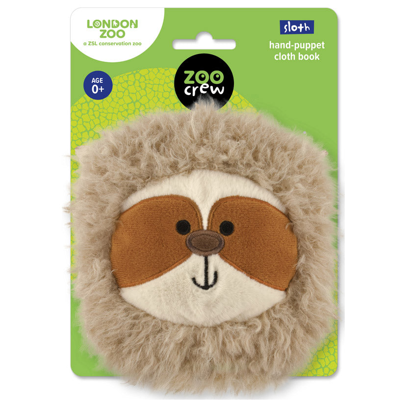 Hand-Puppet Cloth Book Sloth (9781836427179) by Make Believe Ideas