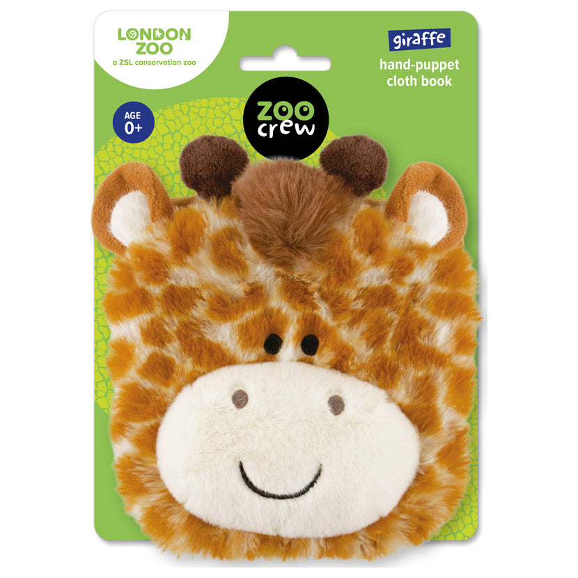 Hand-Puppet Cloth Book Giraffe (9781836428763) by Make Believe Ideas