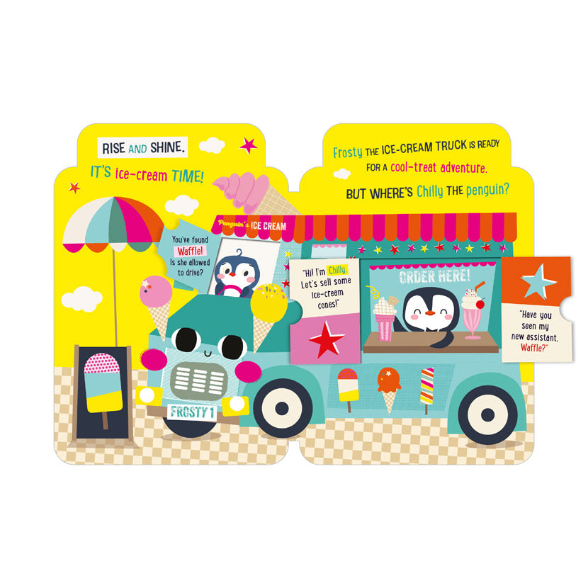 Penguin's Ice-Cream Adventure