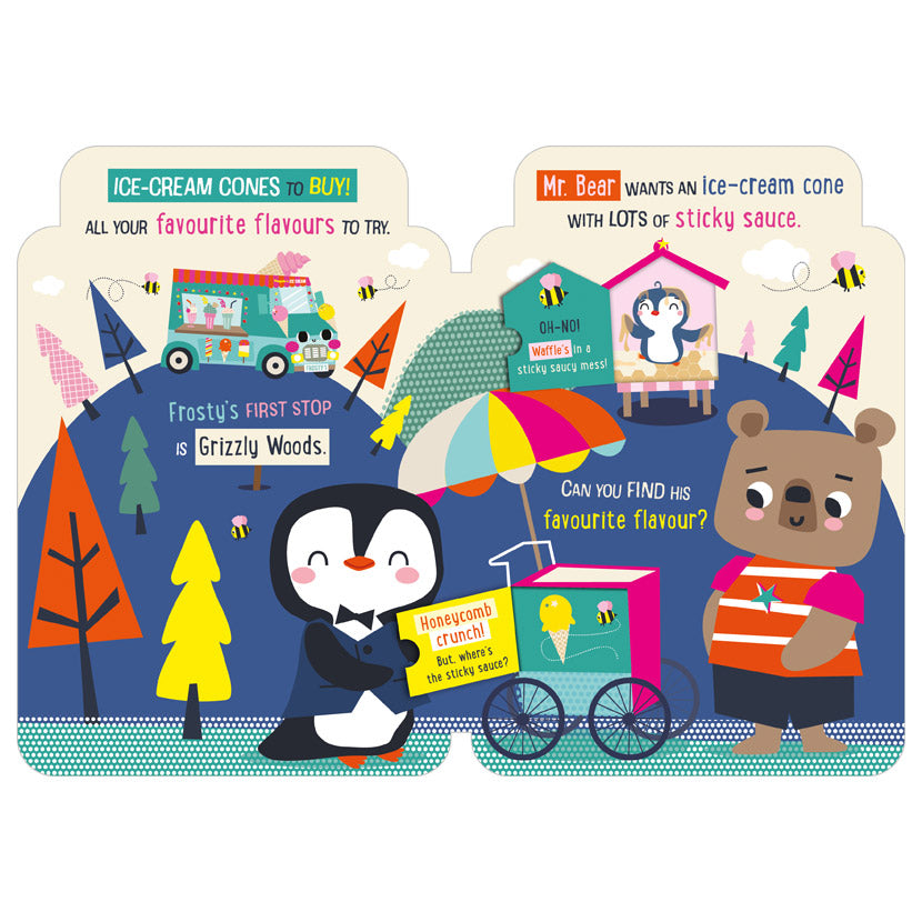 Penguin's Ice-Cream Adventure