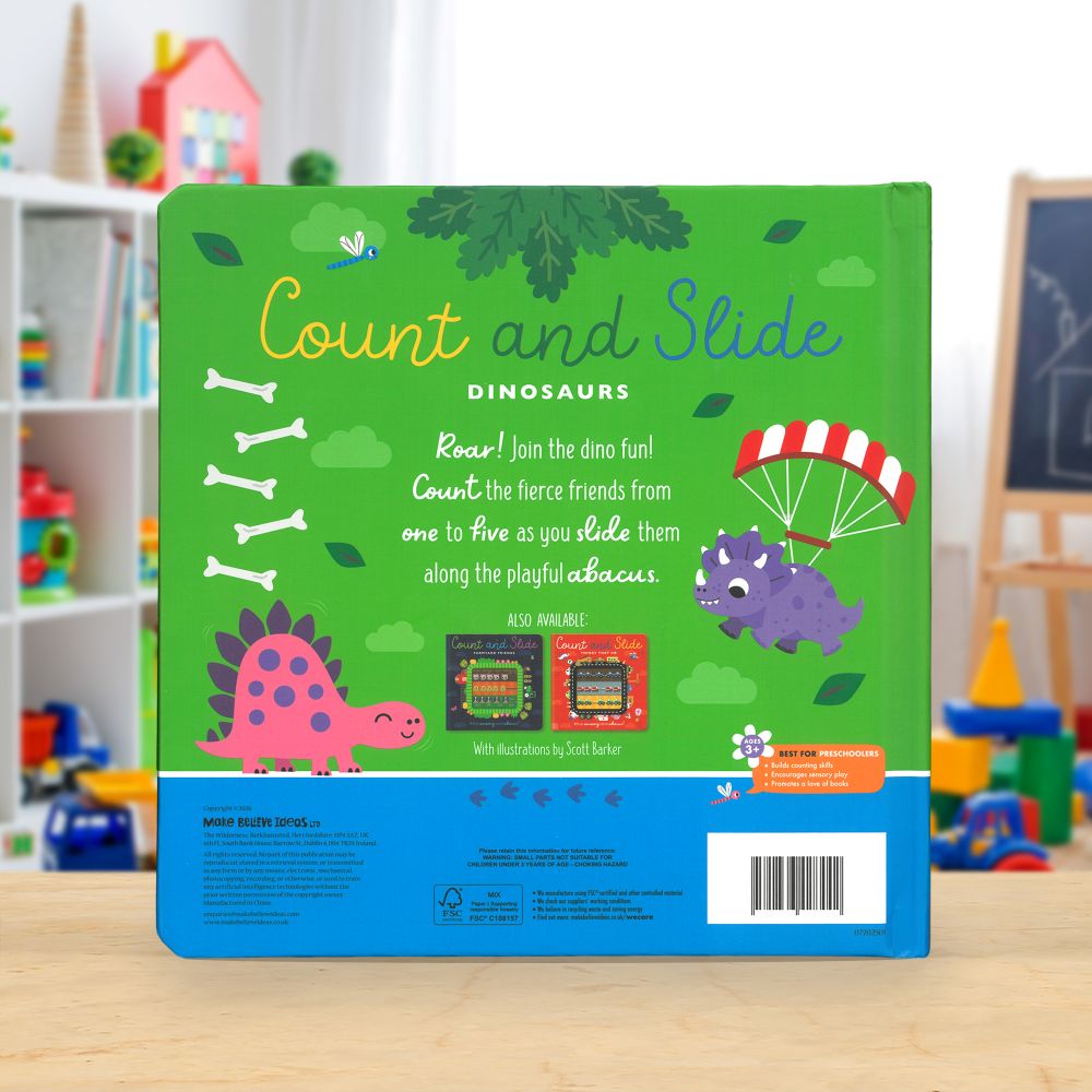 Count and Slide Dinosaurs
