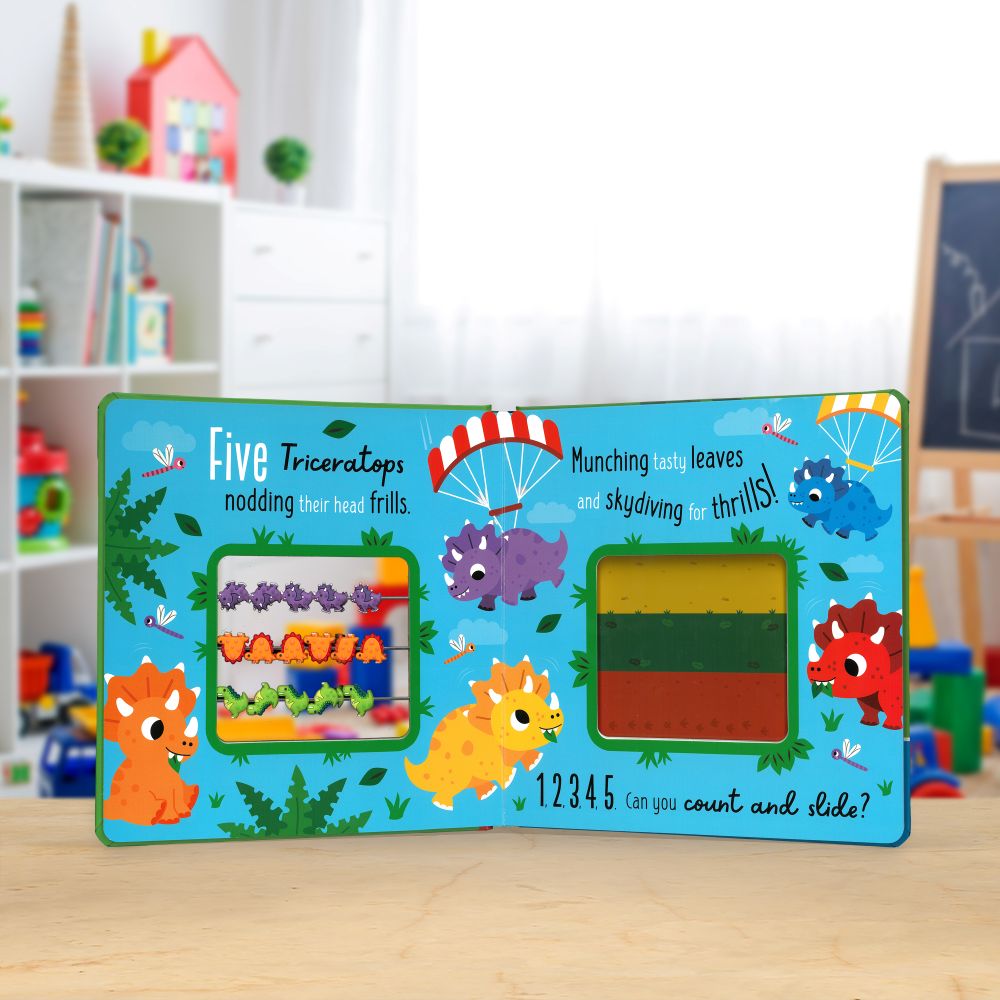 Count and Slide Dinosaurs