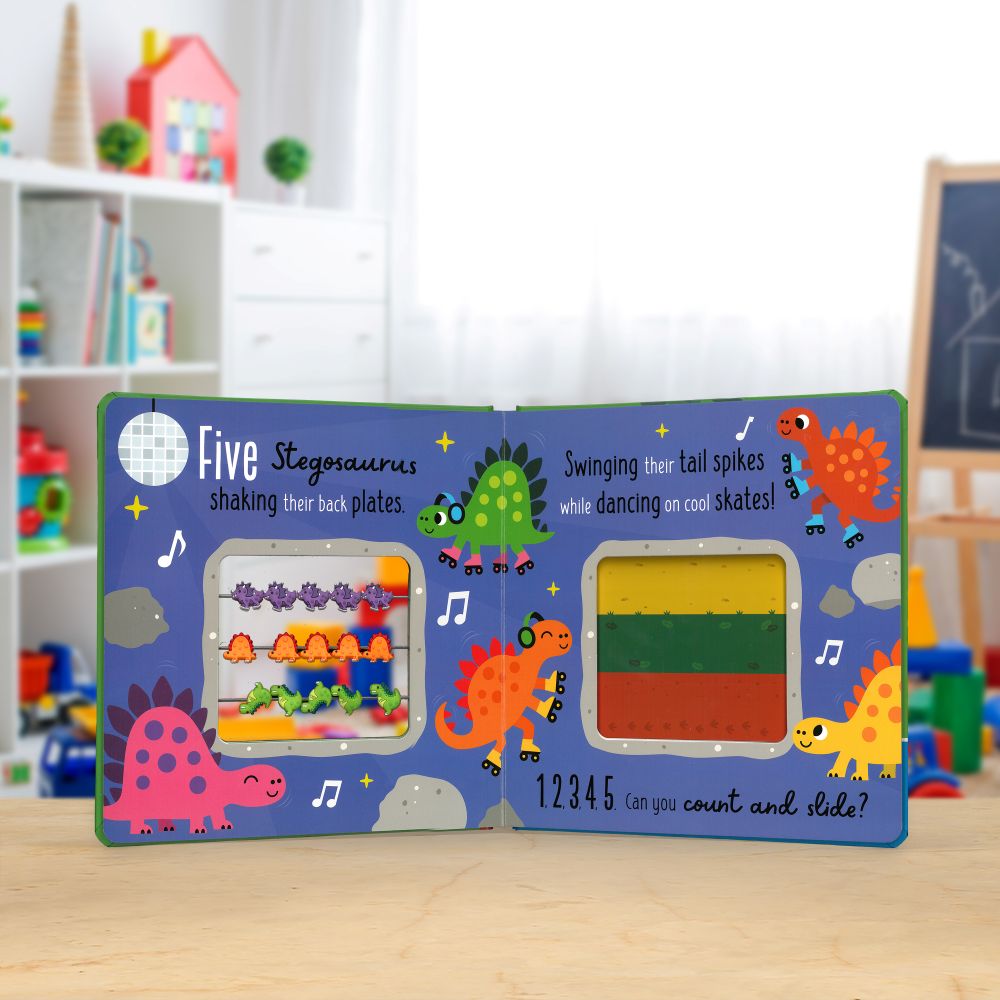 Count and Slide Dinosaurs