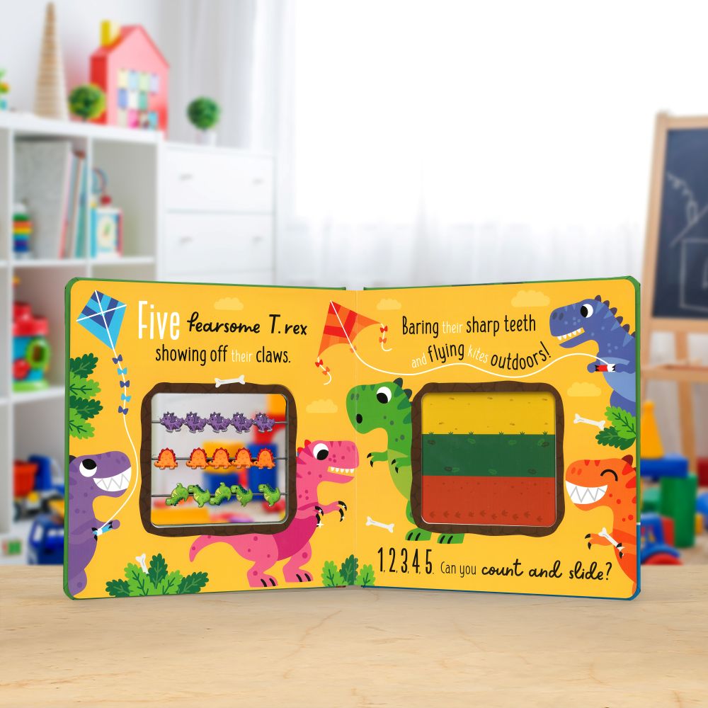 Count and Slide Dinosaurs