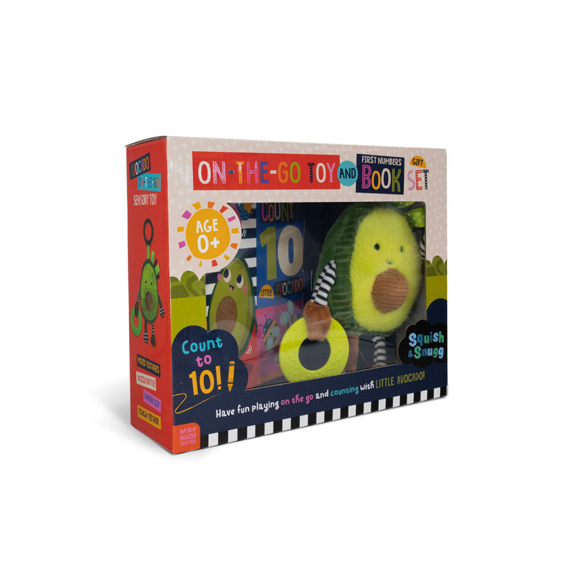 On-the-Go Toy and First Numbers Book Gift Set