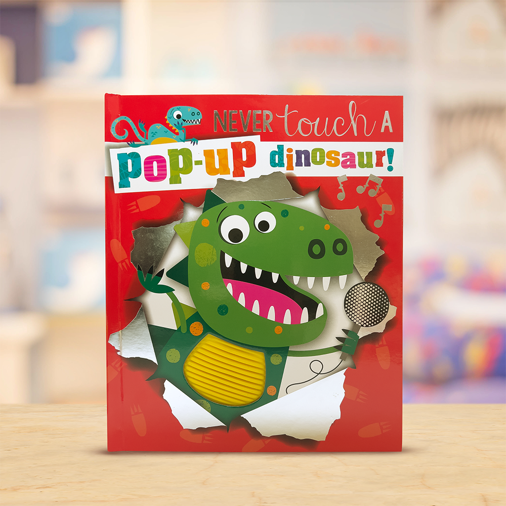 Never Touch a Pop-up Dinosaur!