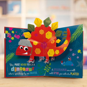 Never Touch a Pop-up Dinosaur!