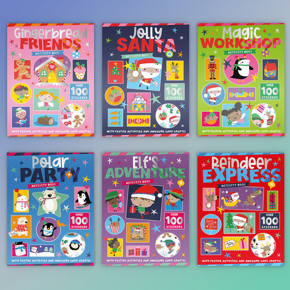 Christmas Collection Sticker Activity