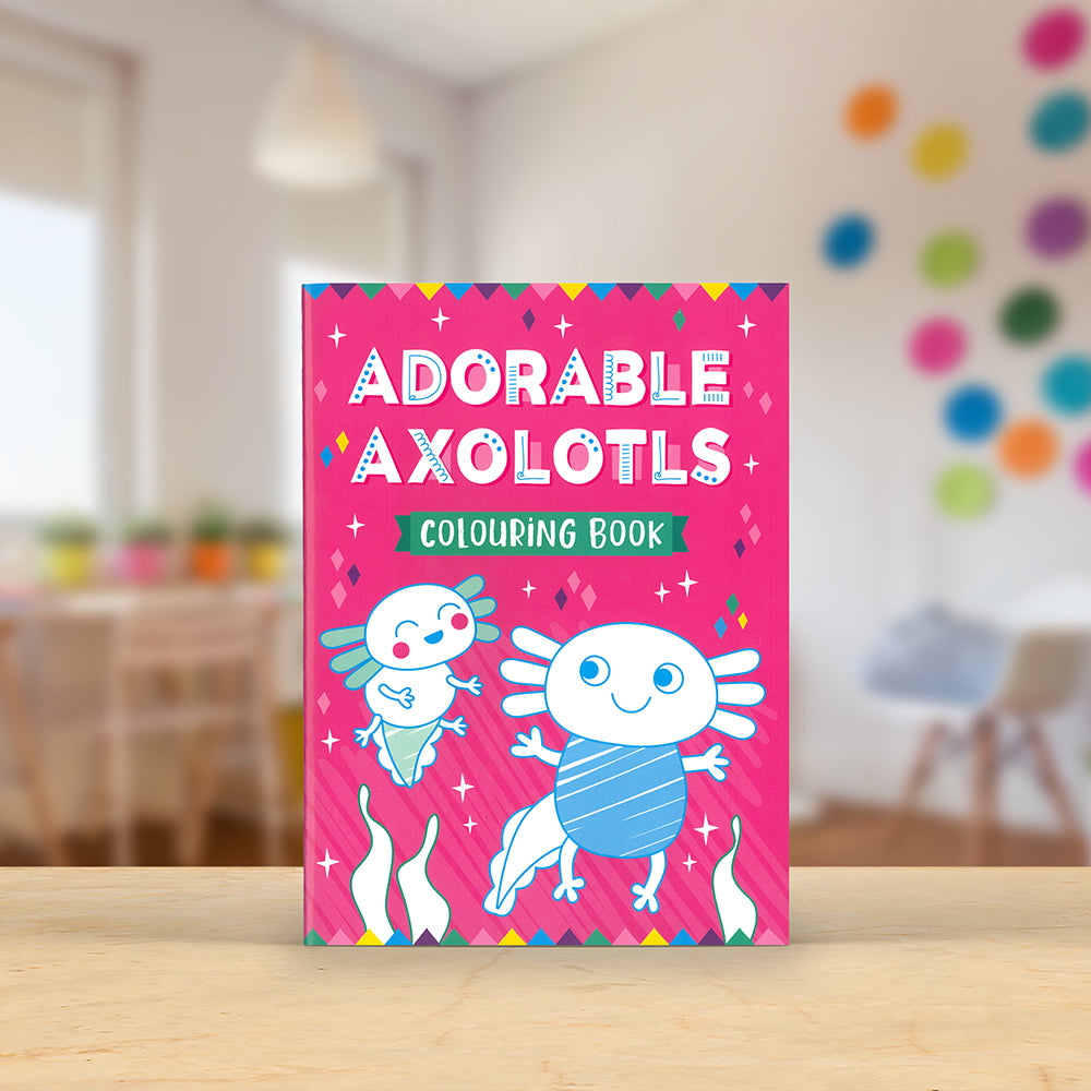 Colour Your Own Axolotl Squishy