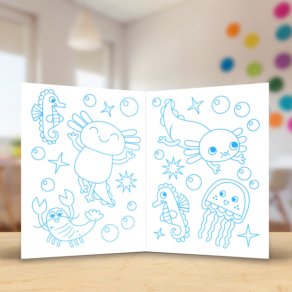 Colour Your Own Axolotl Squishy