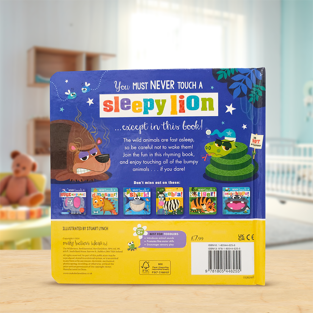 Never Touch a Sleepy Lion!