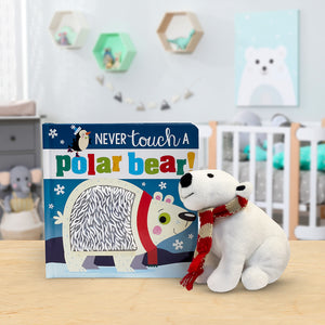 Never Touch a Polar Bear! Book and Plush
