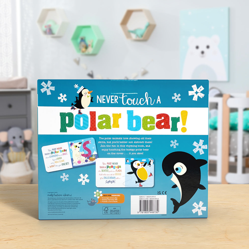 Never Touch a Polar Bear! Book and Plush