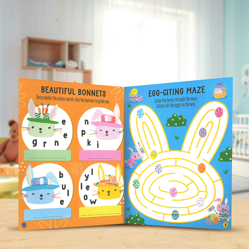 Hoppy Bunnies Activity Book