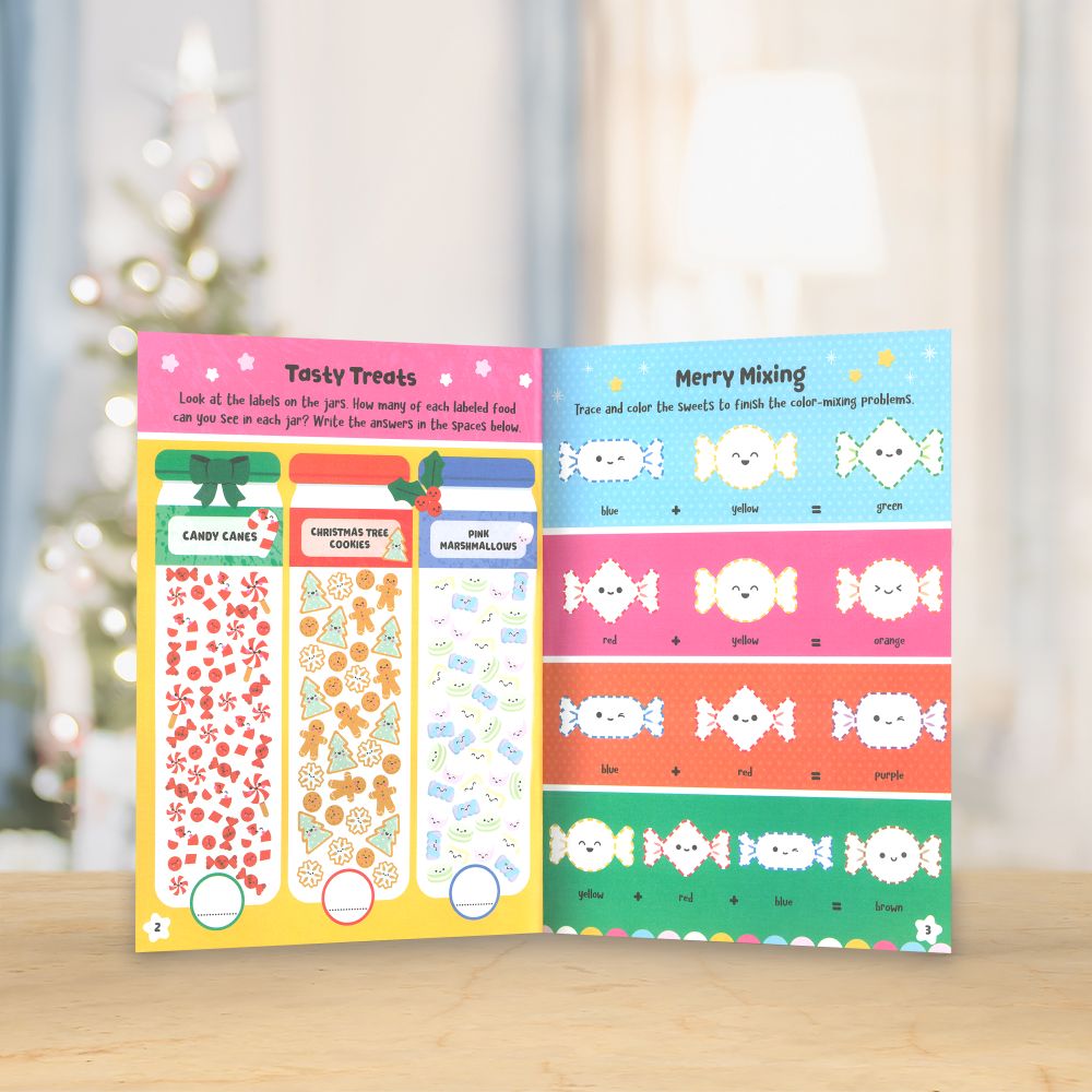 Squishy Friends: Christmas Cuties Activity Book