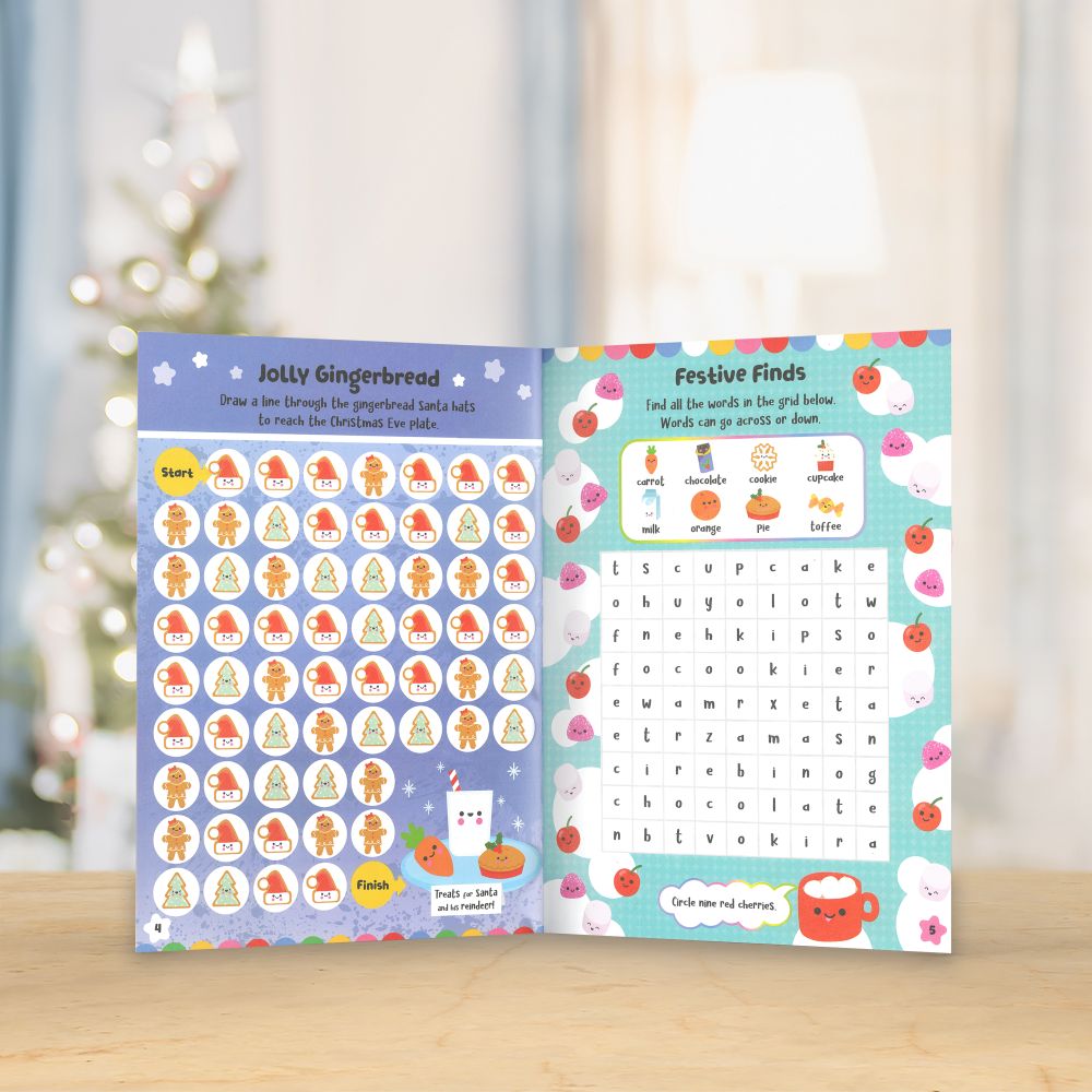 Squishy Friends: Christmas Cuties Activity Book