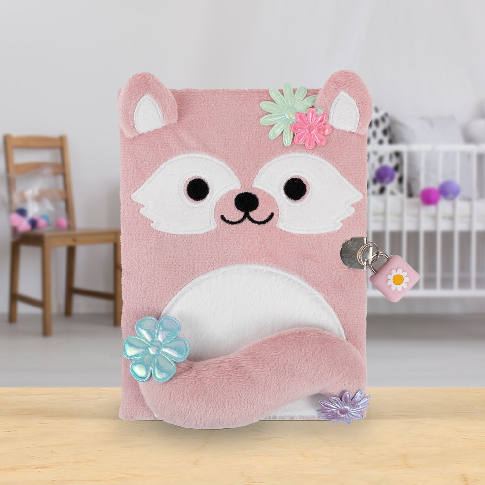 Plush Raccoon Diary