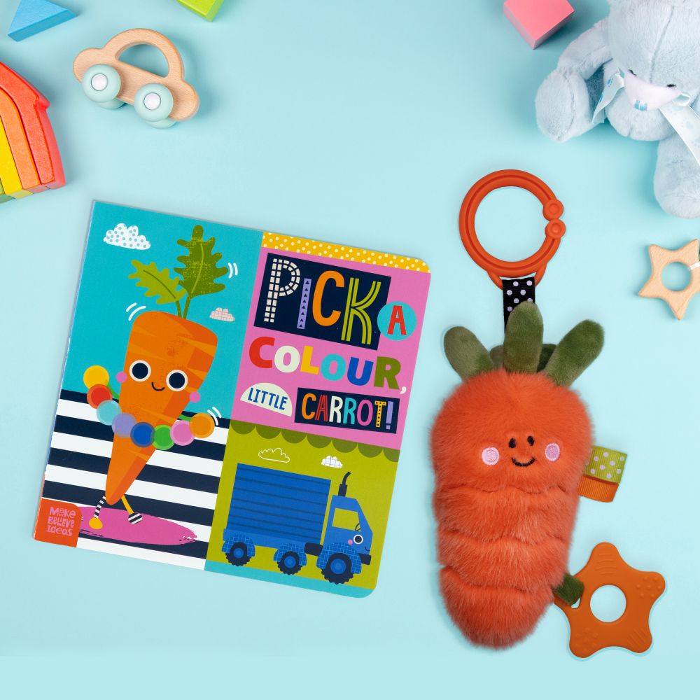 On-the-Go Toy and First Colours Book Gift Set