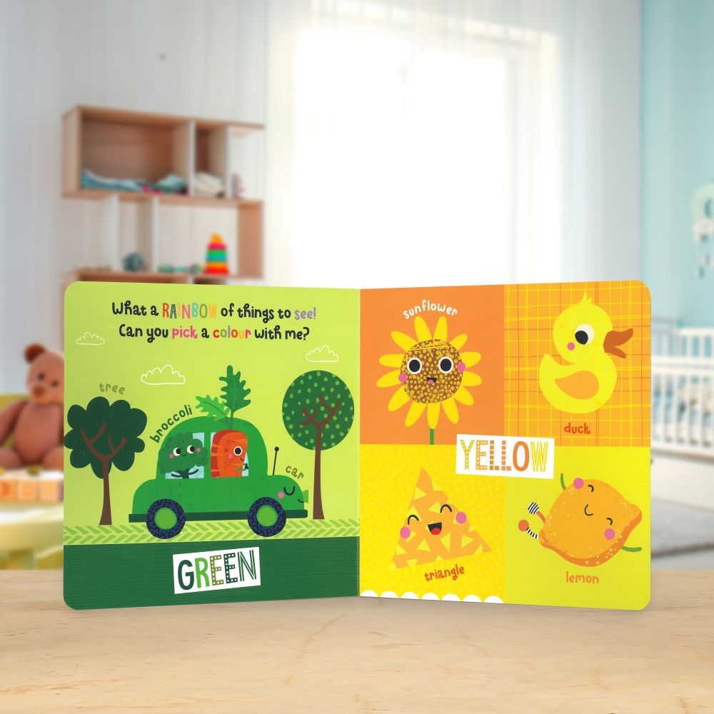 On-the-Go Toy and First Colours Book Gift Set