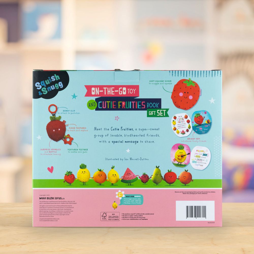 On-the-Go Toy and Cutie Fruities Book Gift Set