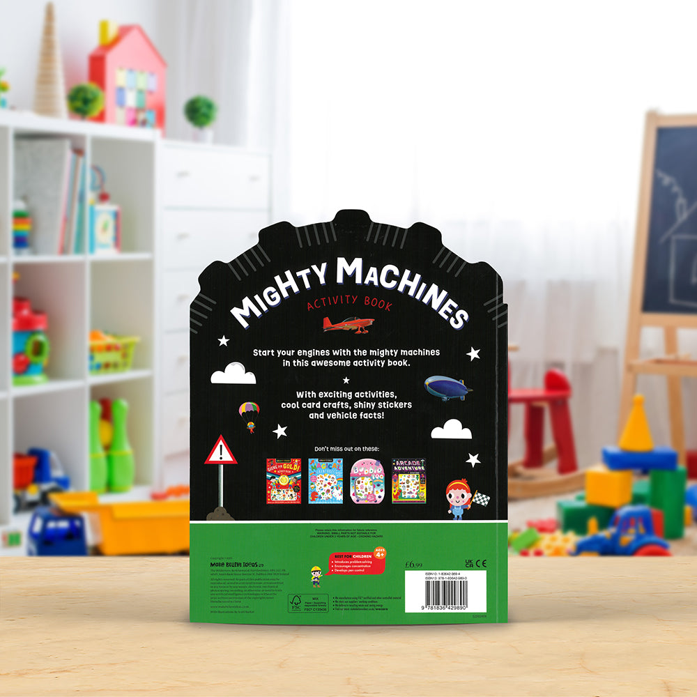 Mighty Machines Activity Book
