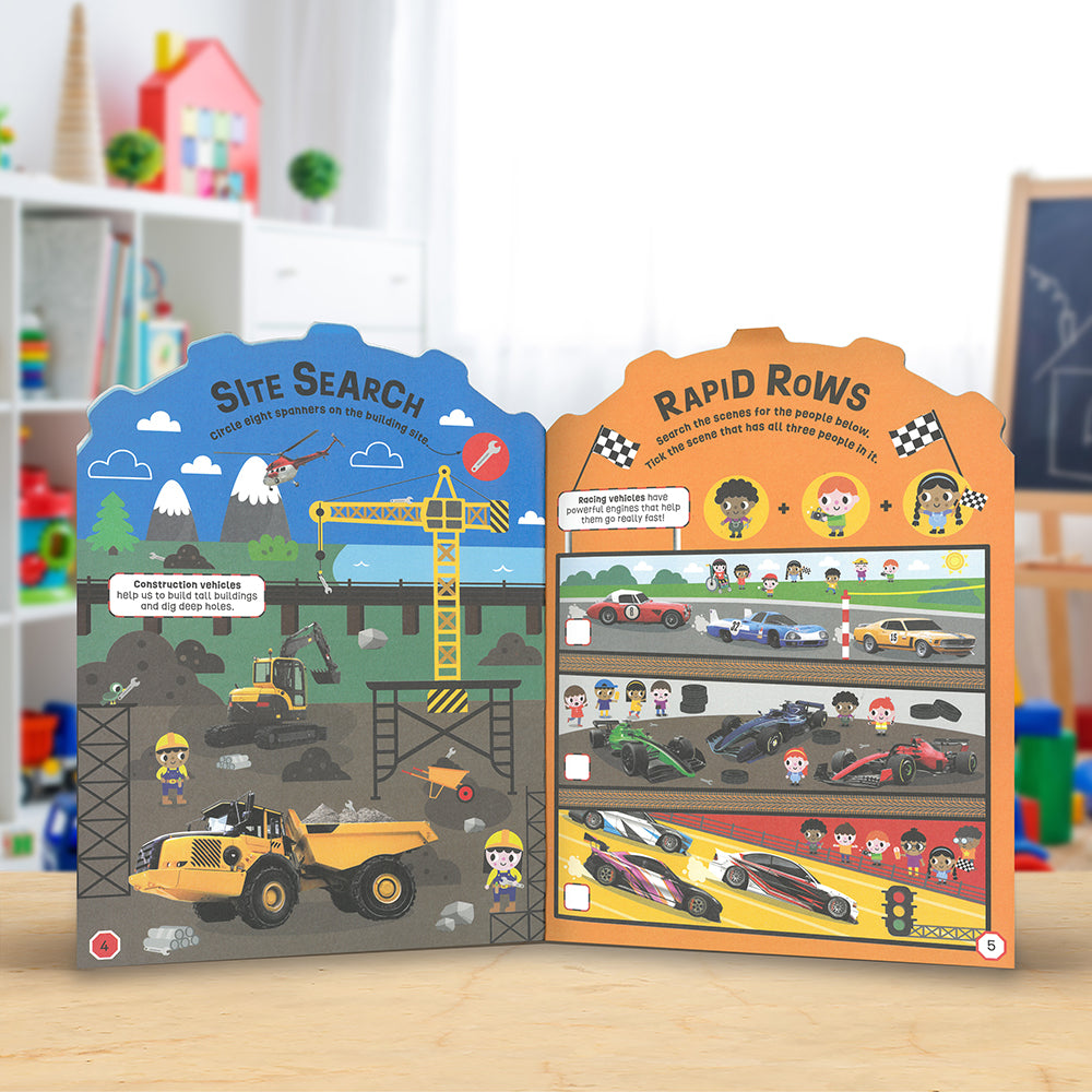 Mighty Machines Activity Book