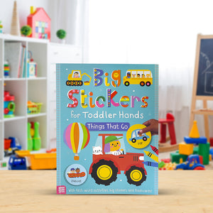 Big Stickers for Toddler Hands: Things That Go