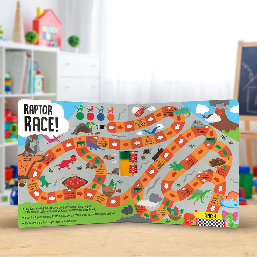 Spin and Play Dinosaur Games
