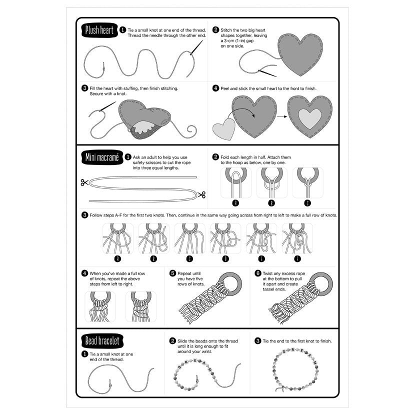 Product image 2 of 7 Days of Crafts, a box set for ages 6+, by Make Believe Ideas.