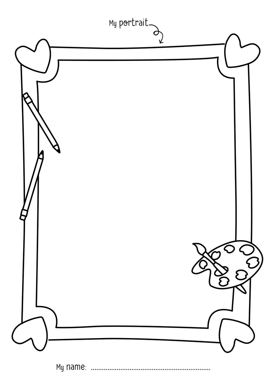 All About Me Portrait