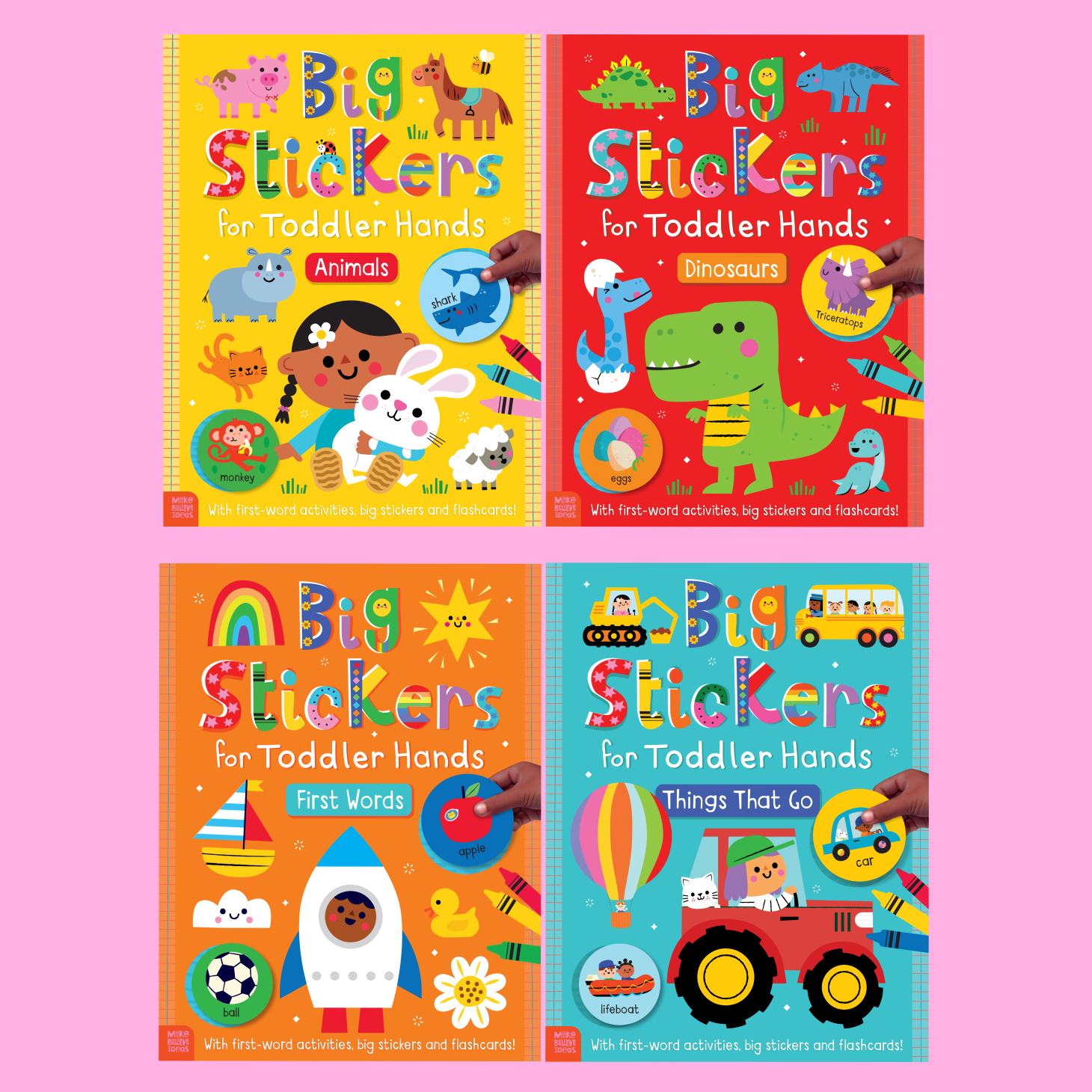 Big Stickers for Toddler Hands Pack