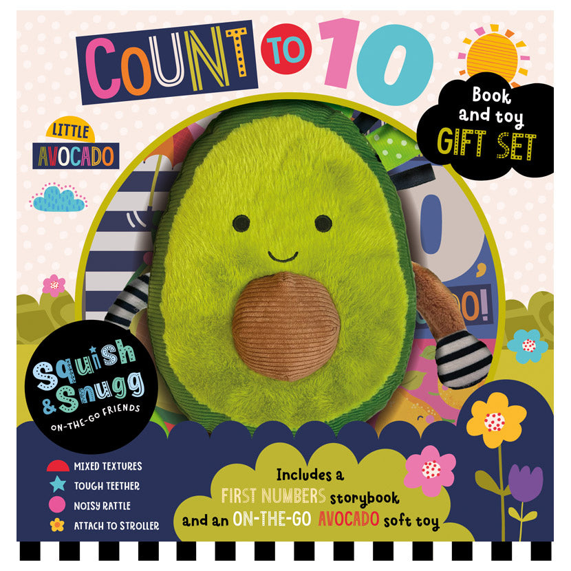 On-the-Go Toy and First Numbers Book Gift Set