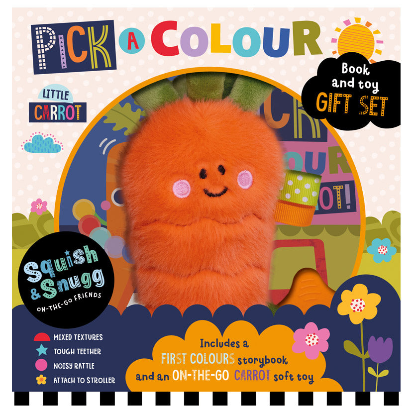 On-the-Go Toy and First Colours Book Gift Set