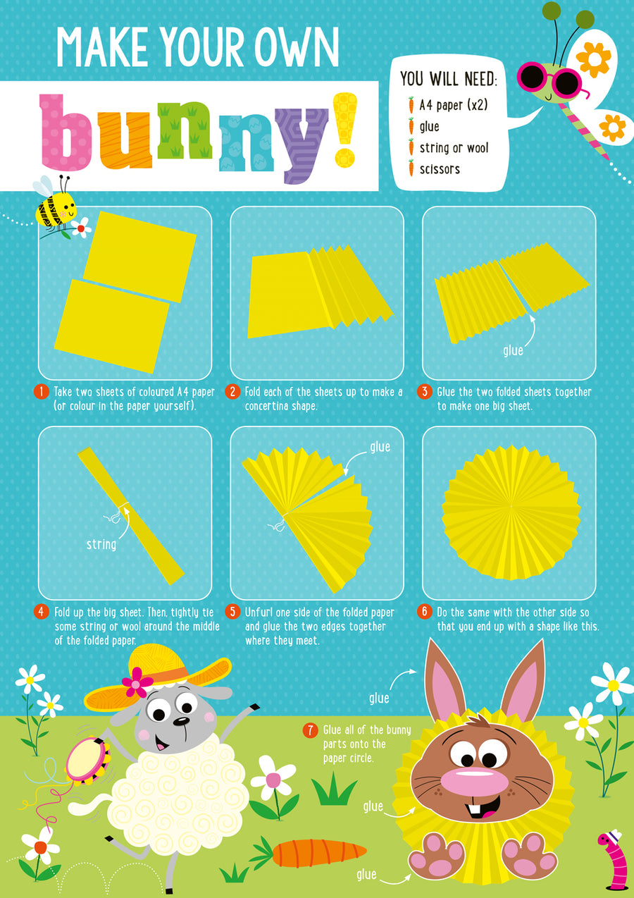Easter Activity Make Your Own Bunny