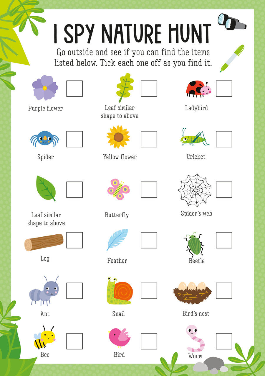 I Spy Nature Hunt