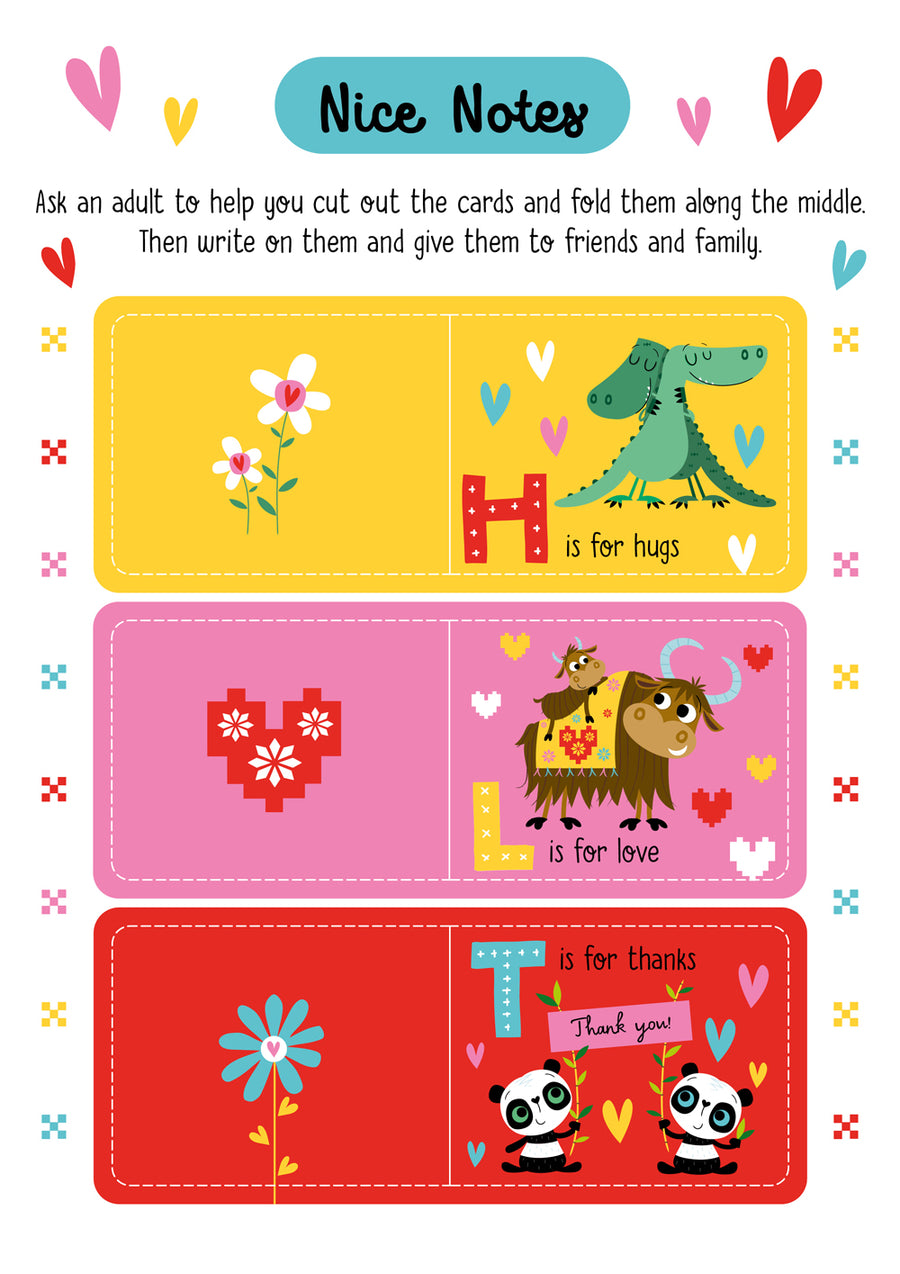 K is for Kindness Nice Notes