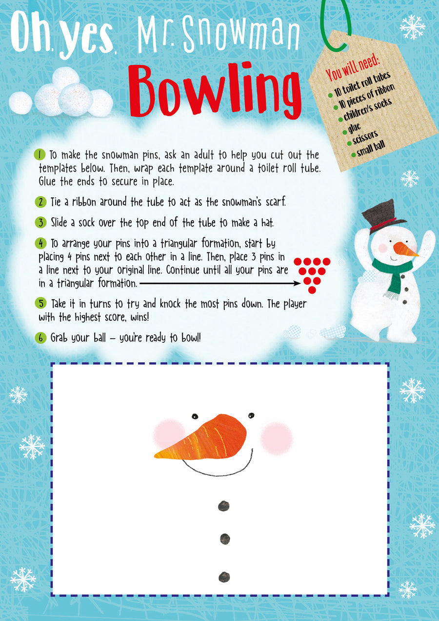 Snowman Bowling