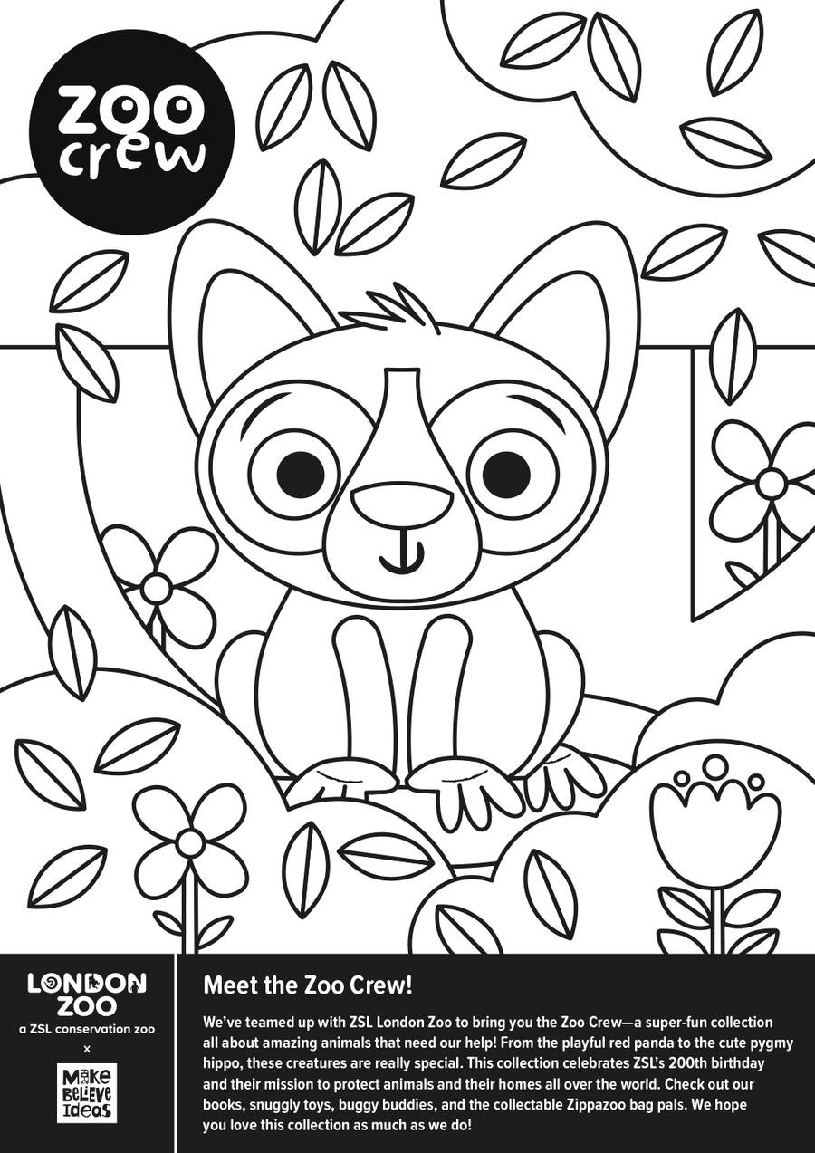 ZSL Zoo Crew Colouring 2