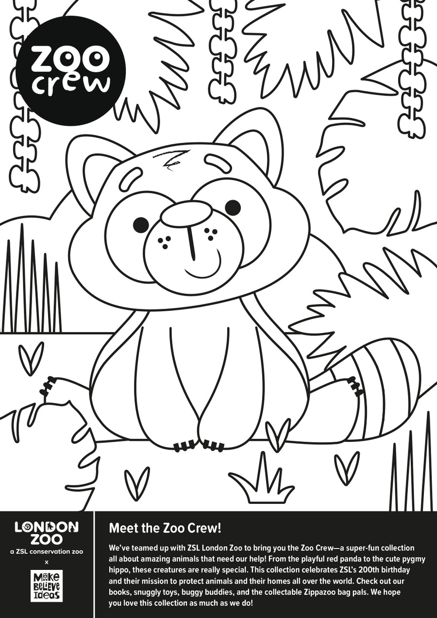 ZSL Zoo Crew Colouring 4