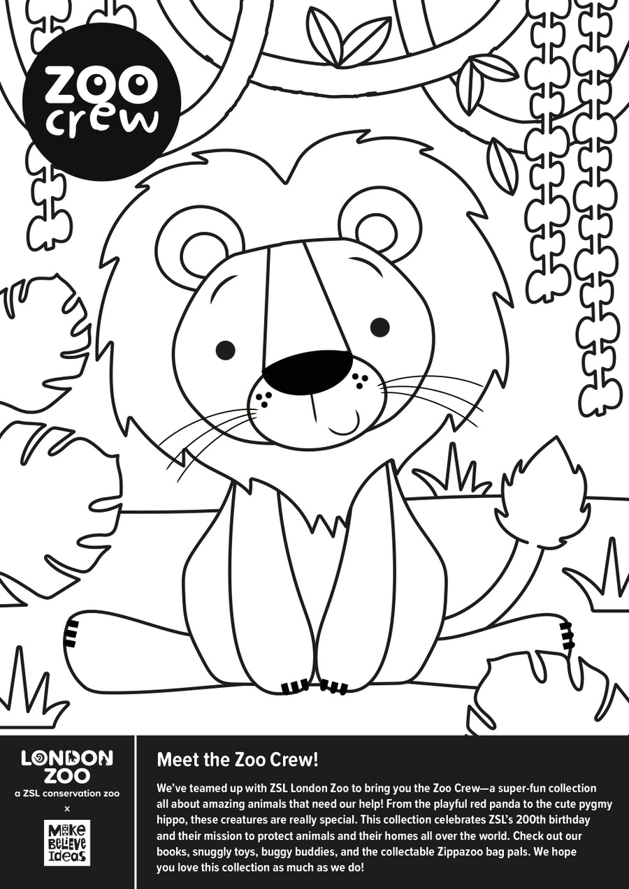 ZSL Zoo Crew Colouring 7